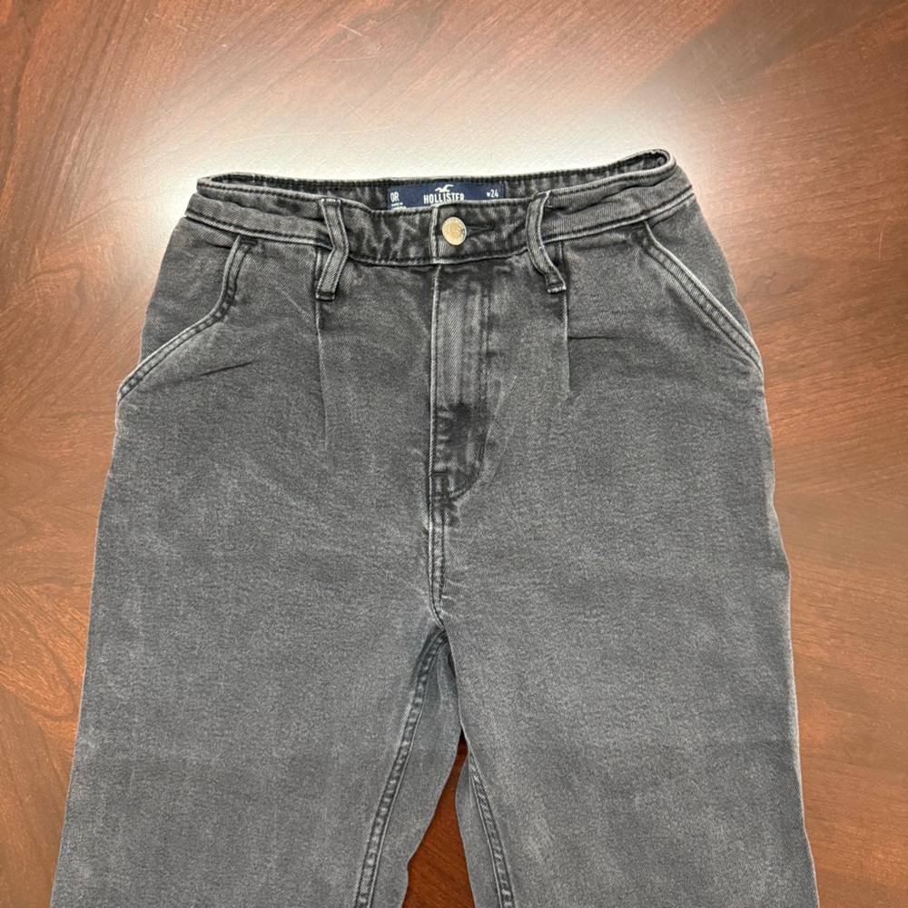 Hollister Charcoal Denim Jeans